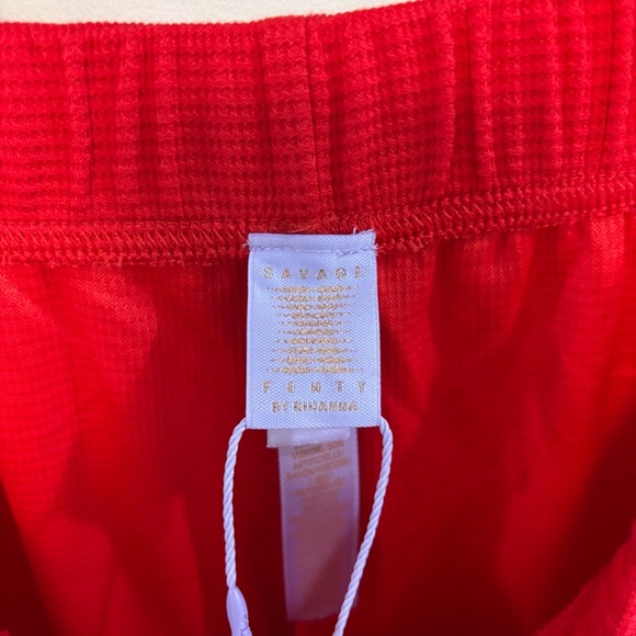 SAVAGE FENTY by Rihanna red loungewear/pajama set - Picture 10 of 16